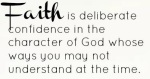 FAITH is deliberate (2)